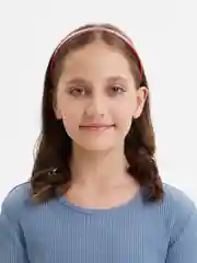 Красный ободок для волос