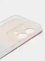 Желтый силиконовый чехол на Vivo V25/V25e / Виво V25/V25е прозрачный, с рисунком, защита камеры