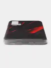 Красный силиконовый чехол на Huawei Honor 20 Pro / Хонор 20 Pro, рисунком, защита камеры