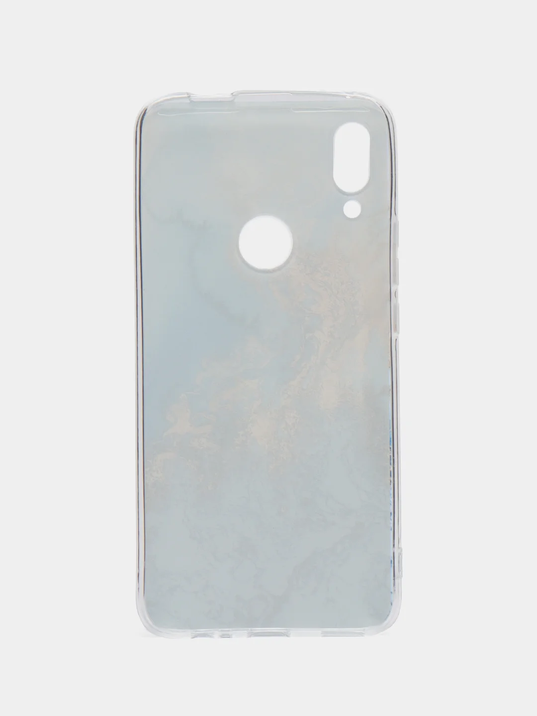 Бордовый чехол на Huawei P Smart Z/Honor 9X / Хонор 9Х прозрачный, с рисунком, защита камеры