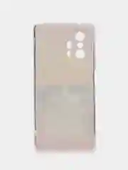 Голубой чехол на Xiaomi Mi 11T/11T Pro / Сяоми Ми 11T/11T Про с рисунком, защита камеры