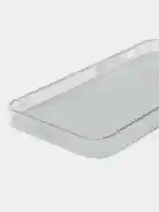 Бирюзовый силиконовый чехол на iPhone 13 mini / Айфон 13 mini, с рисунком, защита камеры