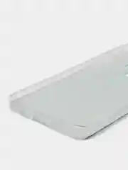Светло-синий силиконовый чехол на Samsung Galaxy S9 Plus / Самсунг S9 Plus с рисунком, защита камеры