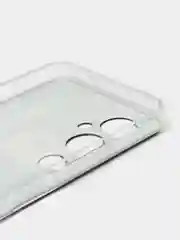 Хром силиконовый чехол на Tecno Pova 4 Pro / Текно Пова 4 Про с рисунком, защита камеры