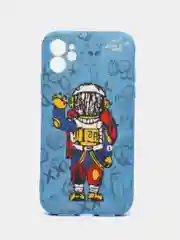 Лазурный накладка для IPhone 11 виниловая, с рисунком