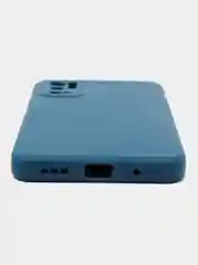 Синий накладка для Xiaomi Poco M3 Pro/Note 10T силиконовая, усиленная, бархат