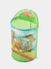 Рыжий складная корзина для игрушек и белья с закрывающейся крышкой