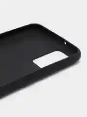 Черный накладка для Samsung A02S силиконовая, матовая, "Soft touch"