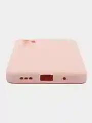 Пудровый накладка для Xiaomi Poco M3 Pro/Note 10T силиконовая, усиленная, бархат