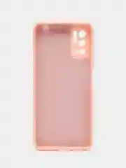 Пудровый накладка для Xiaomi Poco M3 Pro/Note 10T силиконовая, усиленная, бархат