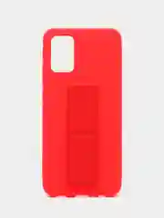 Красный накладка для Samsung A02S (2021) с магнитным держателем-подставкой