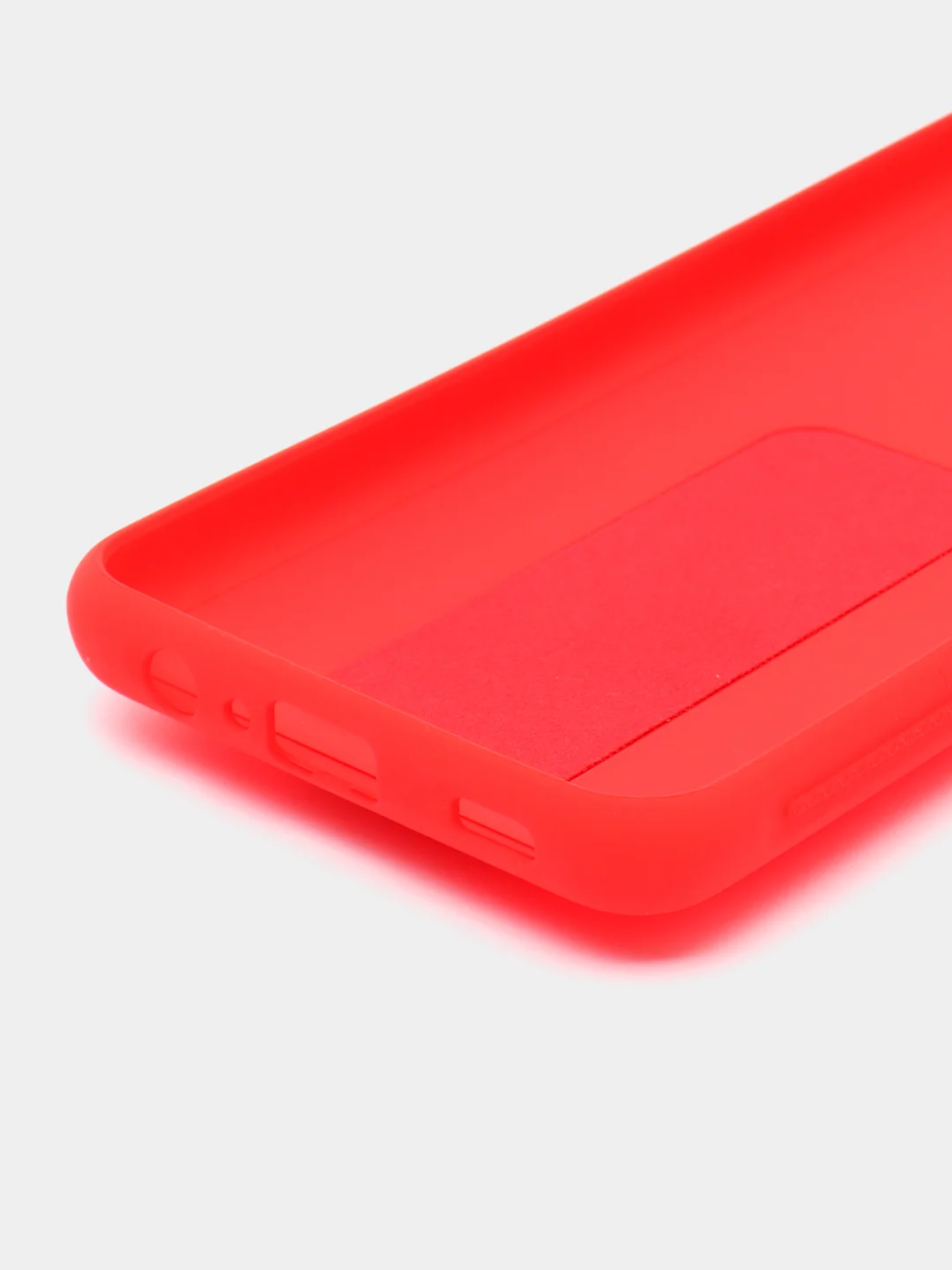 Красный накладка для Samsung A02S (2021) с магнитным держателем-подставкой