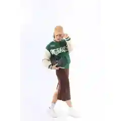 Сумка-багет на молнии, цвет чёрный