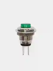 Кнопка DS-101 off-(on), 0.5A 250VAC, зеленый
