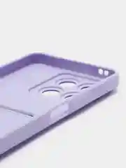 Лавандовый силиконовый чехол для Honor X8A (Хонор Икс8А)
