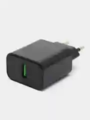 Черный быстрая зарядка micro BA72A Spring QC3.0, набор с кабелем Micro-USB, СЗУ, быстрая зарядка