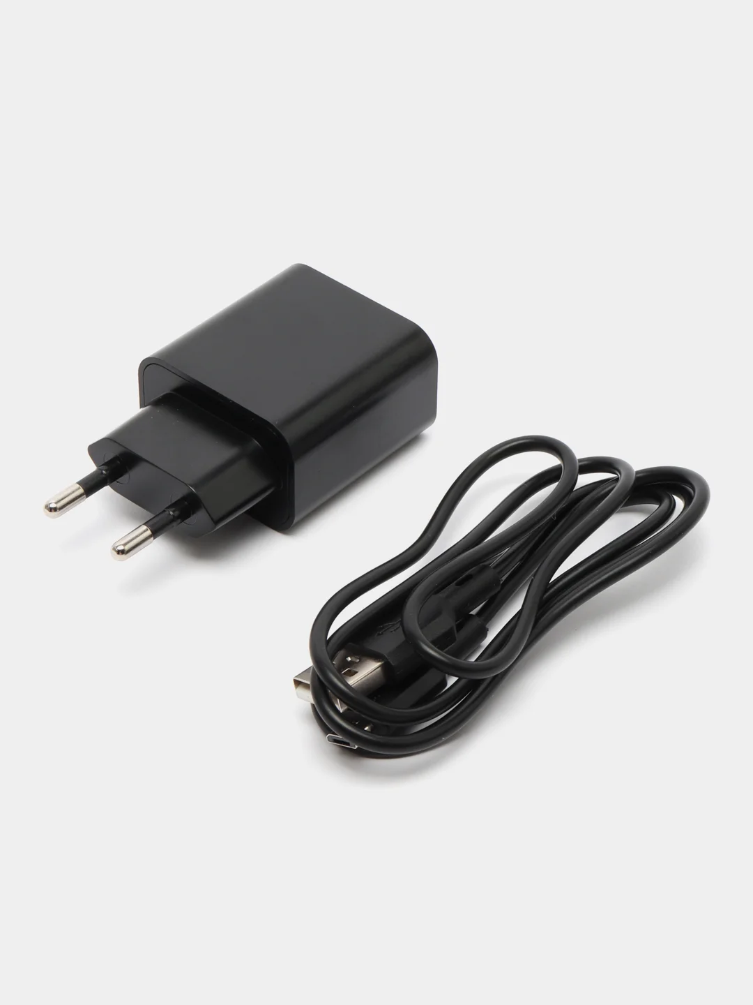 Черный быстрая зарядка micro BA72A Spring QC3.0, набор с кабелем Micro-USB, СЗУ, быстрая зарядка