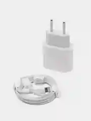 Зарядное устройство для iPhone, блок Type-C, кабель Type-C-Lightning