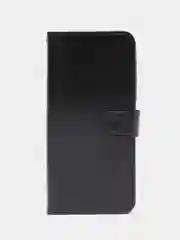 Черный чехол-книжка с магнитной застежкой для Xiaomi Redmi Note 10 Pro / 10 Pro Max (Ноут 10 Про)