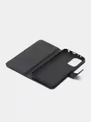 Красный чехол-книжка с магнитной застежкой для Xiaomi Redmi Note 10 Pro / 10 Pro Max (Ноут 10 Про)