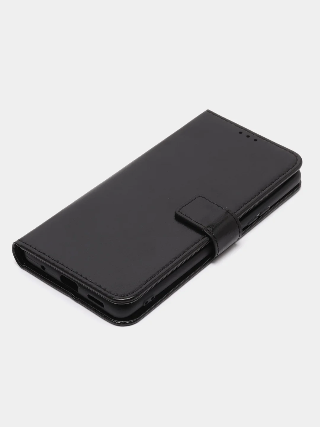 Красный чехол-книжка с магнитной застежкой для Xiaomi Redmi Note 10 Pro / 10 Pro Max (Ноут 10 Про)