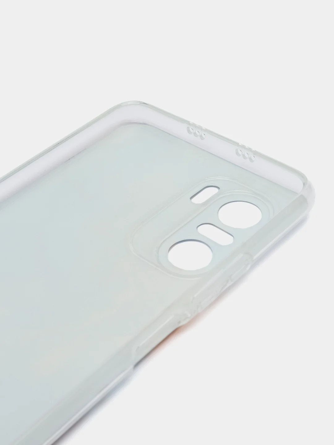 Голубой чехол на Xiaomi Poco F3/Redmi K40/Mi 11i / Сяоми Поко Ф3/Редми K40/Ми 11i с рисунком