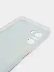 Голубой чехол на Xiaomi Poco F3/Redmi K40/Mi 11i / Сяоми Поко Ф3/Редми K40/Ми 11i с рисунком