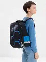 Рюкзак школьный для мальчика, детский портфель ортопедический Юнландия, 2 отделения 270677