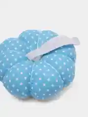Голубой игольница тканевая, 9х3 см