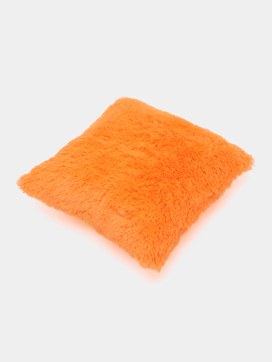Оранжевый подушка декоративная МАТЕХ "PLUSH", 35 х 35 х 15 см, 18 цветов
