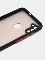 Черный чехол на Samsung Galaxy A11, M11, Самсунг А11, М11, силиконовый, пластиковый, матовый