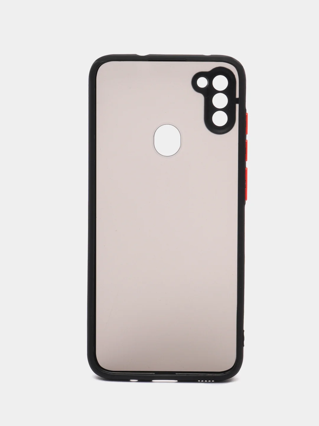 Черный чехол на Samsung Galaxy A11, M11, Самсунг А11, М11, силиконовый, пластиковый, матовый