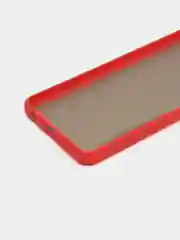 Красный чехол для Xiaomi Redmi Note 9 Pro / Note 9S, полупрозрачный, матовый, Редми Ноут 9 Про