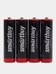 Батарейки Smartbuy AAA 4 шт мизинчиковые/ AA Пальчиковые 4 шт