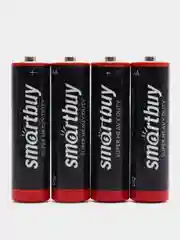Батарейки Smartbuy AAA 4 шт мизинчиковые/ AA Пальчиковые 4 шт