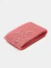 Пастельно-коралловый фатин с крупными блёстками