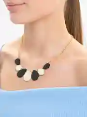 Колье на шею "Капли", цепочка женская