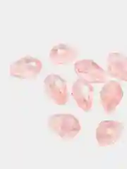 Конфетный прозрачные бусины, капли, 8 х 11 мм, бисер, вышивание, плетение