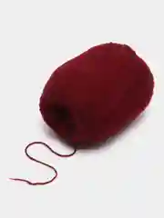 Багровый пряжа шерстяная