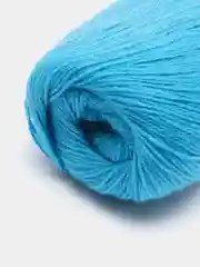 Голубой пряжа шерстяная
