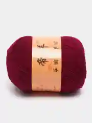 Бордовый пряжа шерстяная
