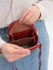 Алый сумка женская через плечо, кросс-боди, 5 цветов