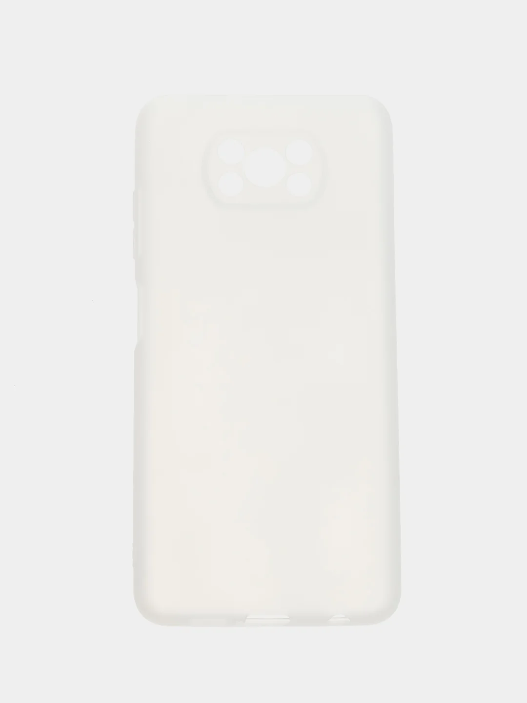Слоновая кость чехол Xiaomi Poco X3 NFC / Poco X3 Pro силиконовый матовый, цветной
