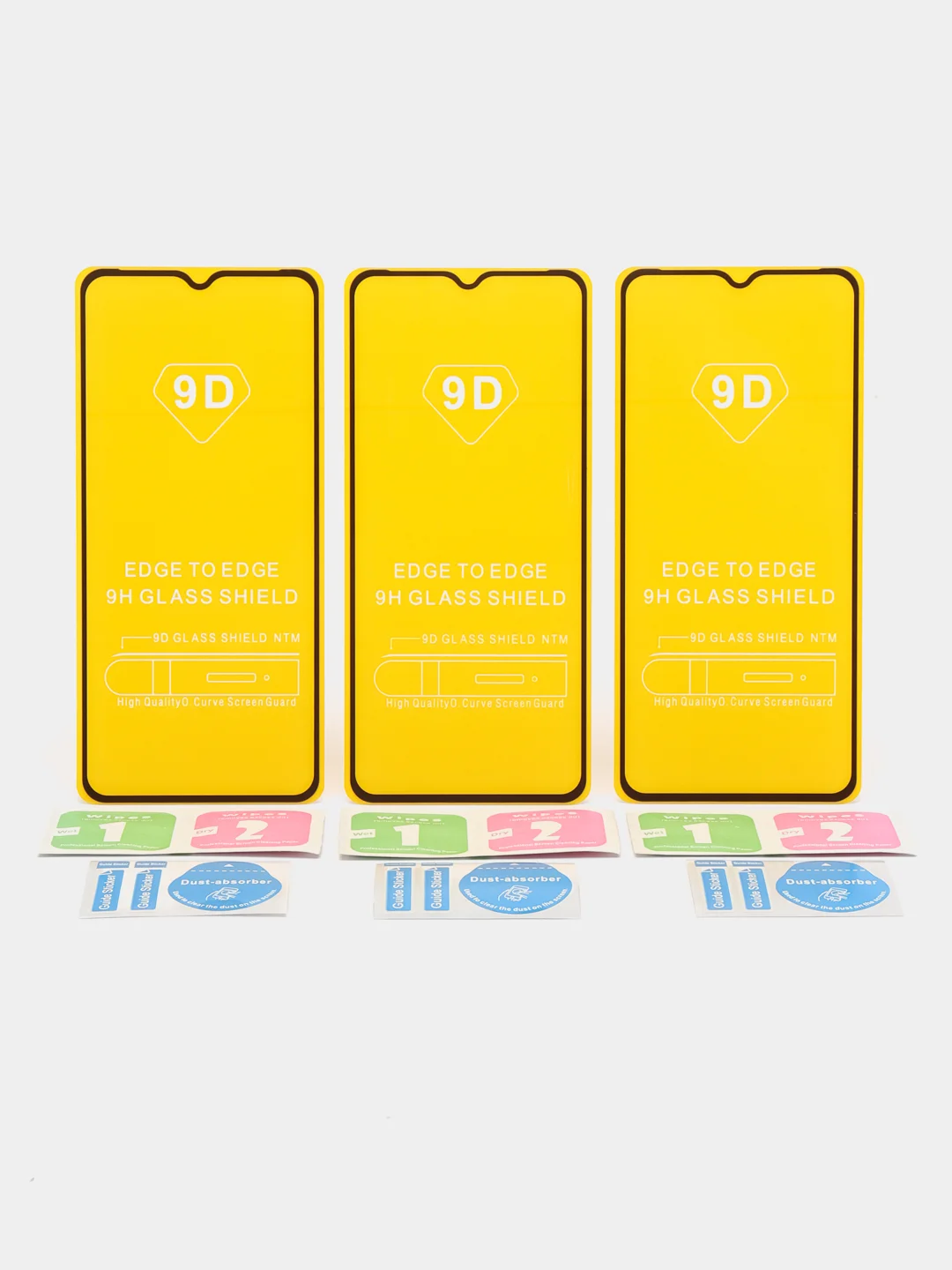 Прозрачный защитное стекло 9D для Tecno Spark Go 2023 / Go 2022 / 8C / 9 Pro / Pop 7 Pro / Pop 7