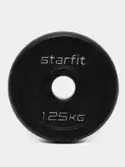 Черный диск чугунный STARFIT, 1,25 кг