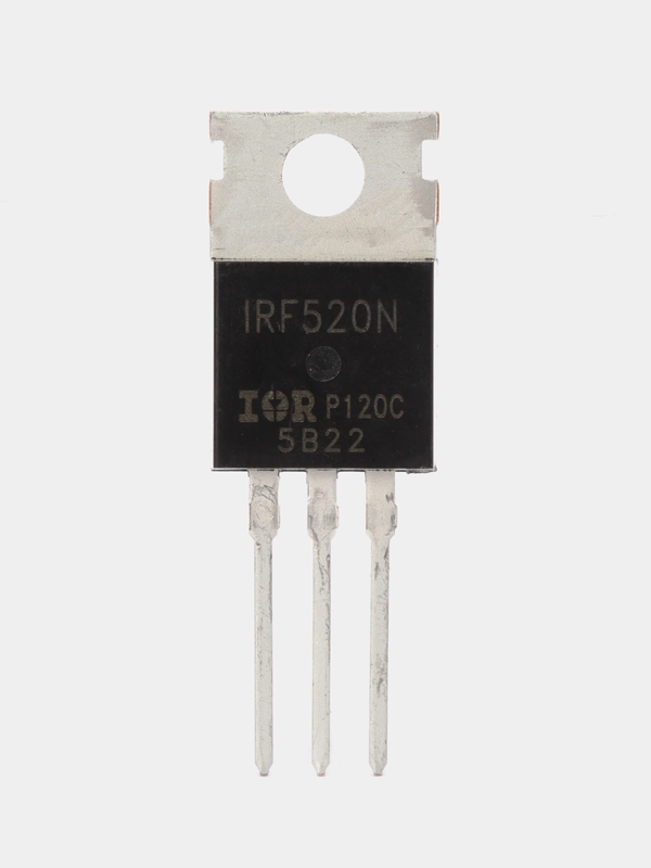 3 штуки Транзистор IRF520NPBF (N-канал 100V 9.7A) TO-220AB