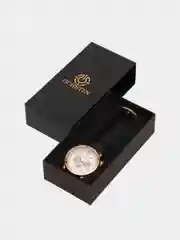Черный мужские наручные часы Ochstin 6064A с хронографом в подарочной упаковке