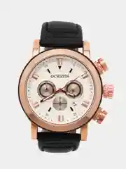 Черный мужские наручные часы Ochstin 6064A с хронографом в подарочной упаковке