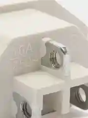 3 штуки Сетевой разъем AC-016 белый на корпус