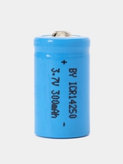 Аккумулятор литий-ионный 14250 3.7V 280mAh (14 х 25 мм) (факт. мАh)
